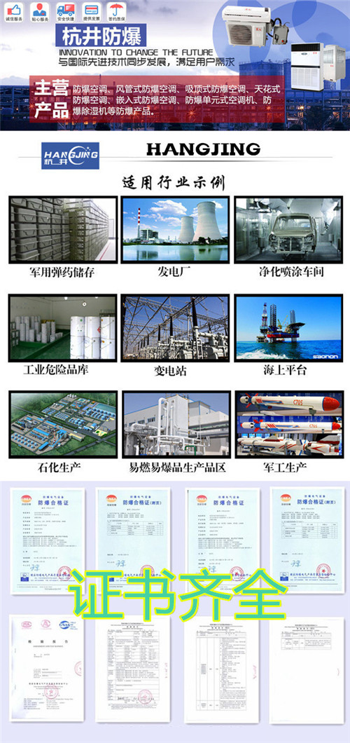BKFR系列家具廠(chǎng)節能防爆空調圖片