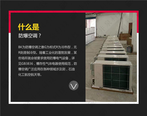 油漆廠(chǎng)防爆空調機案例圖